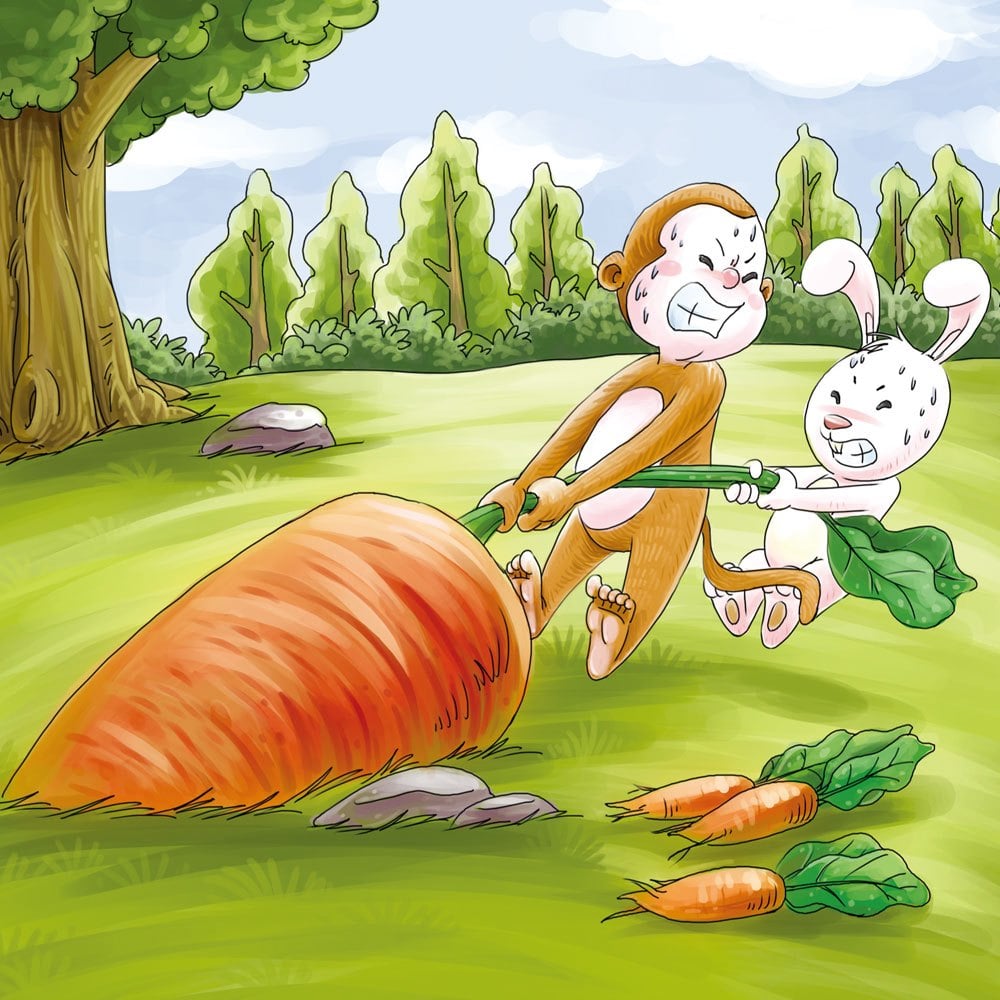 聽寶寶在說故事(4本彩色顛倒書)