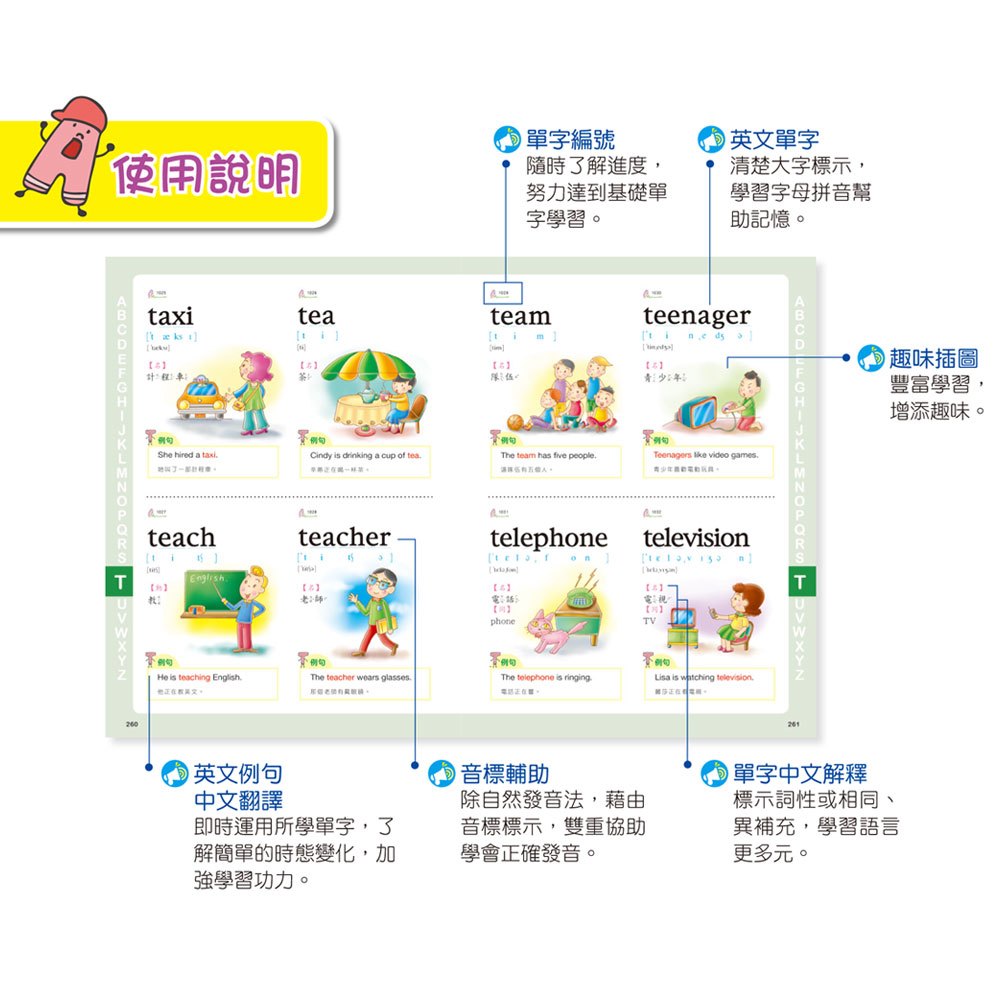 國中小英文點讀1200字(特別附贈:英漢點讀字典圖卡+點讀單字海報)