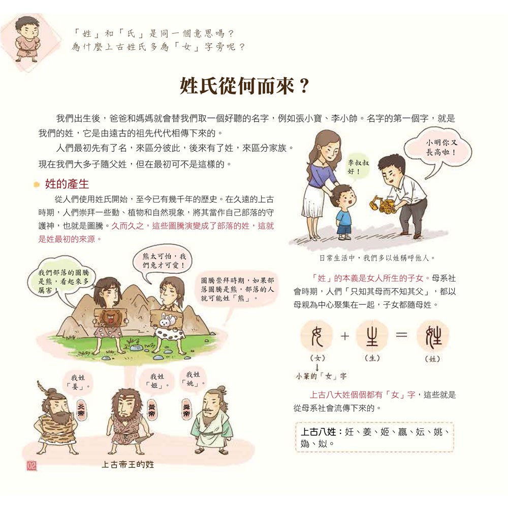 我們的姓氏【畫給孩子的尋根之旅】