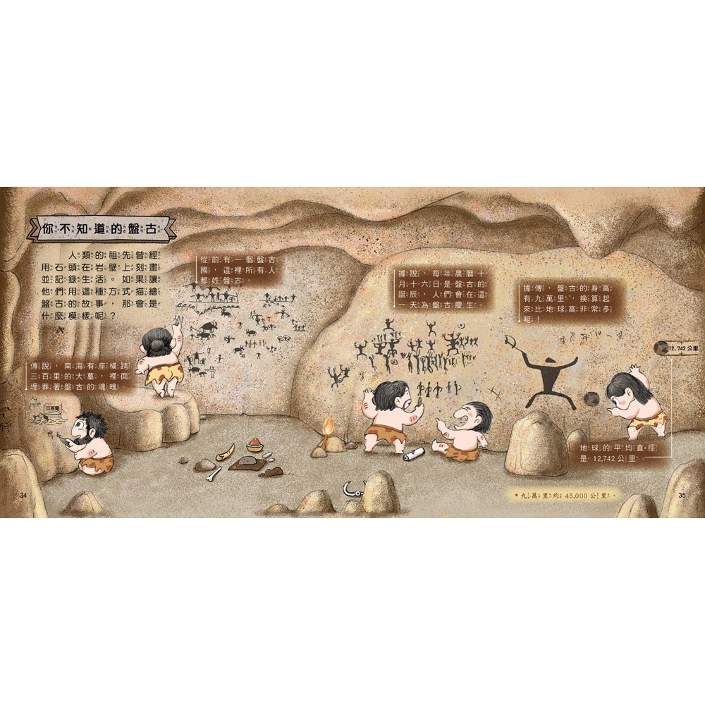 好久好久,我們的神話故事:盤古開天闢地