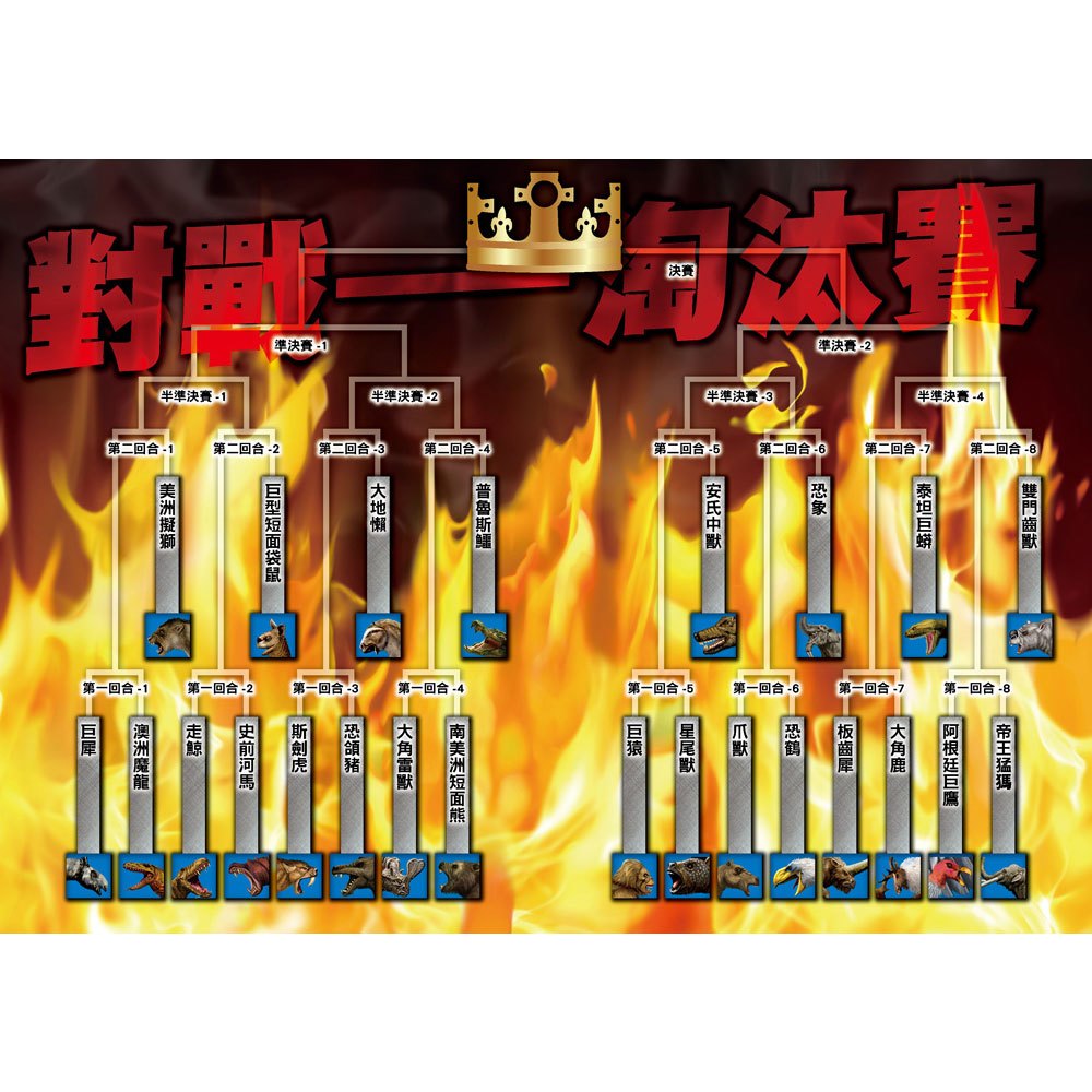 滅絕動物最強王圖鑑