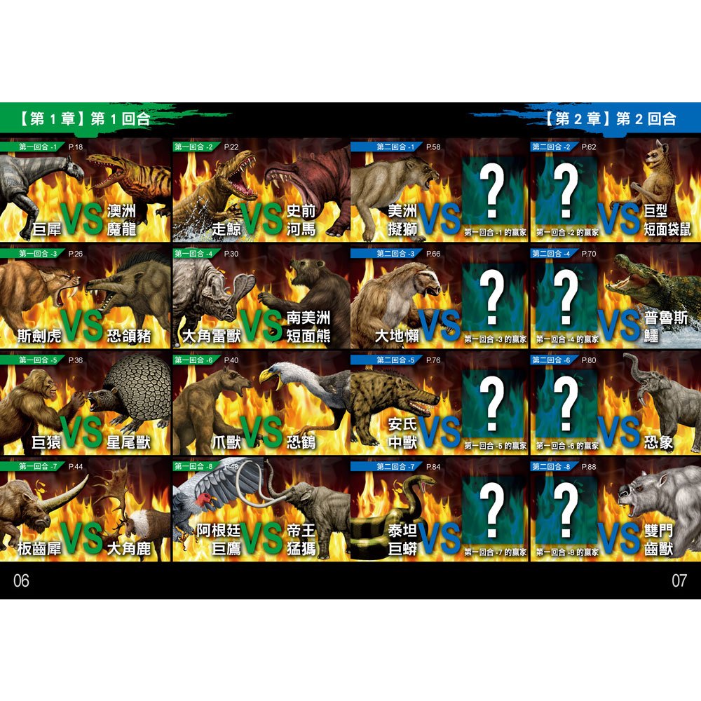 滅絕動物最強王圖鑑