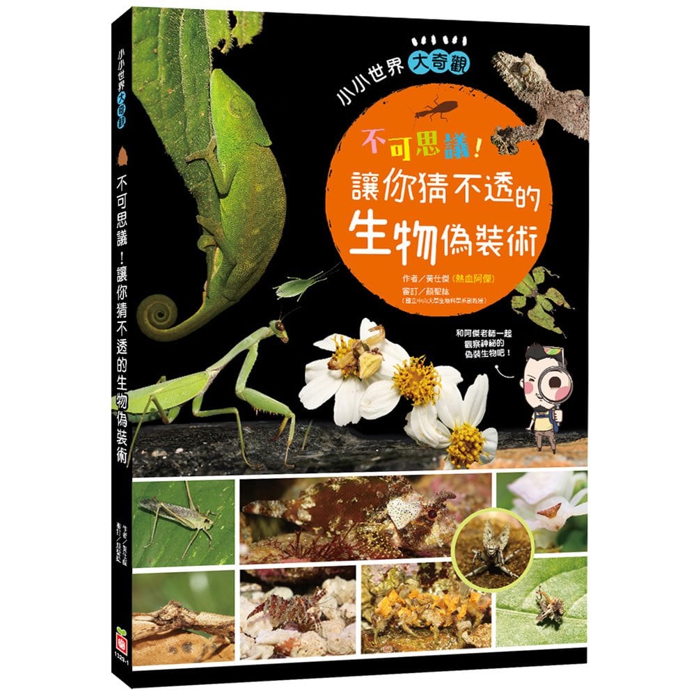 不可思議!讓你猜不透的生物偽裝術