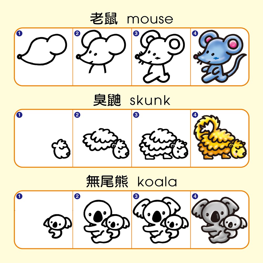 初學卡通簡筆畫一本通【革新平裝版】