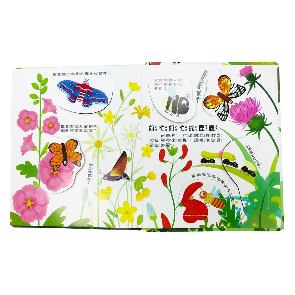 你問我答翻翻書昆蟲有什麼本領?