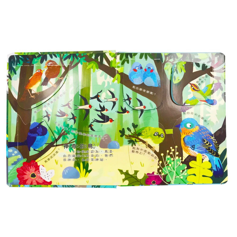 好想知道的動物世界:你問我答翻翻書