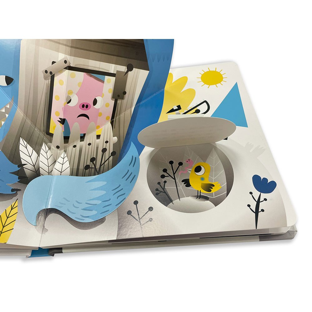 奇妙翻翻立體書:三隻小豬蓋房子