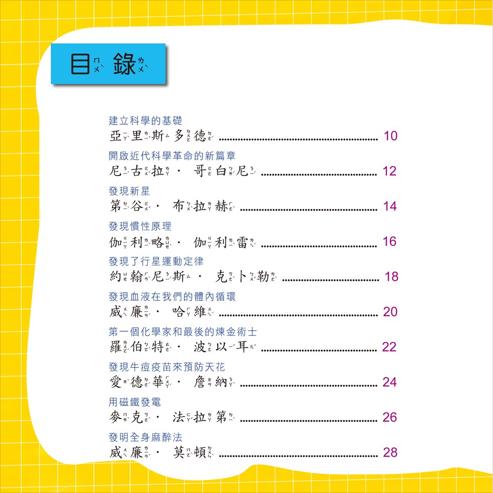 名人小百科(正方彩色精裝書144頁)