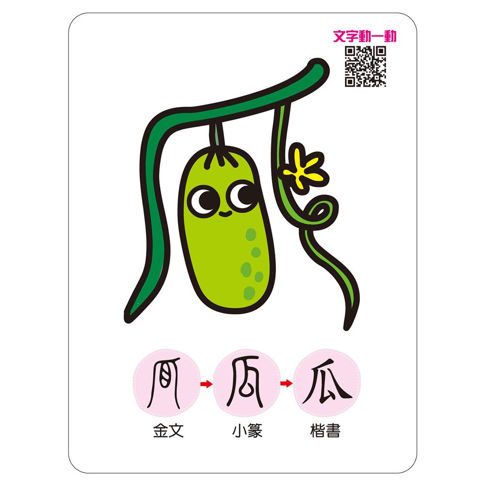 記憶認字圖畫卡:動物植物