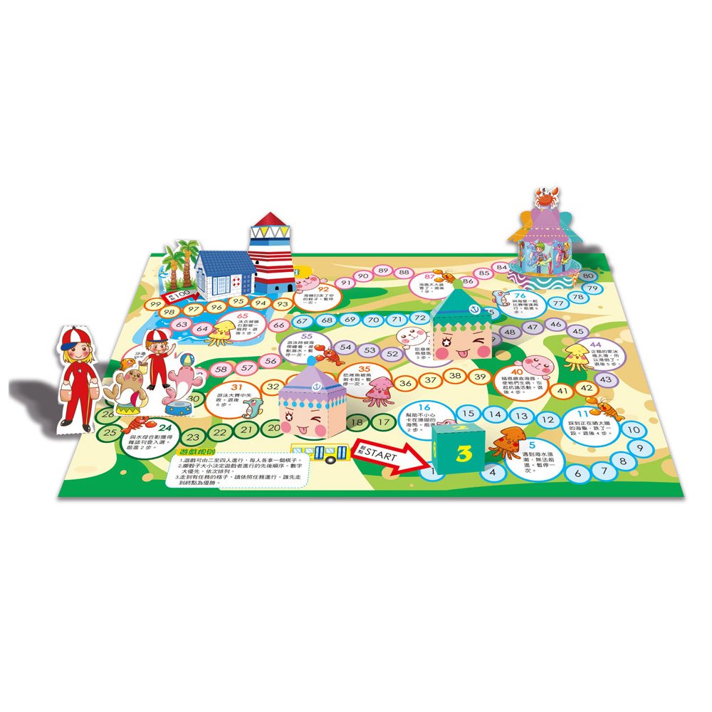 3D紙王國-夢幻海洋島