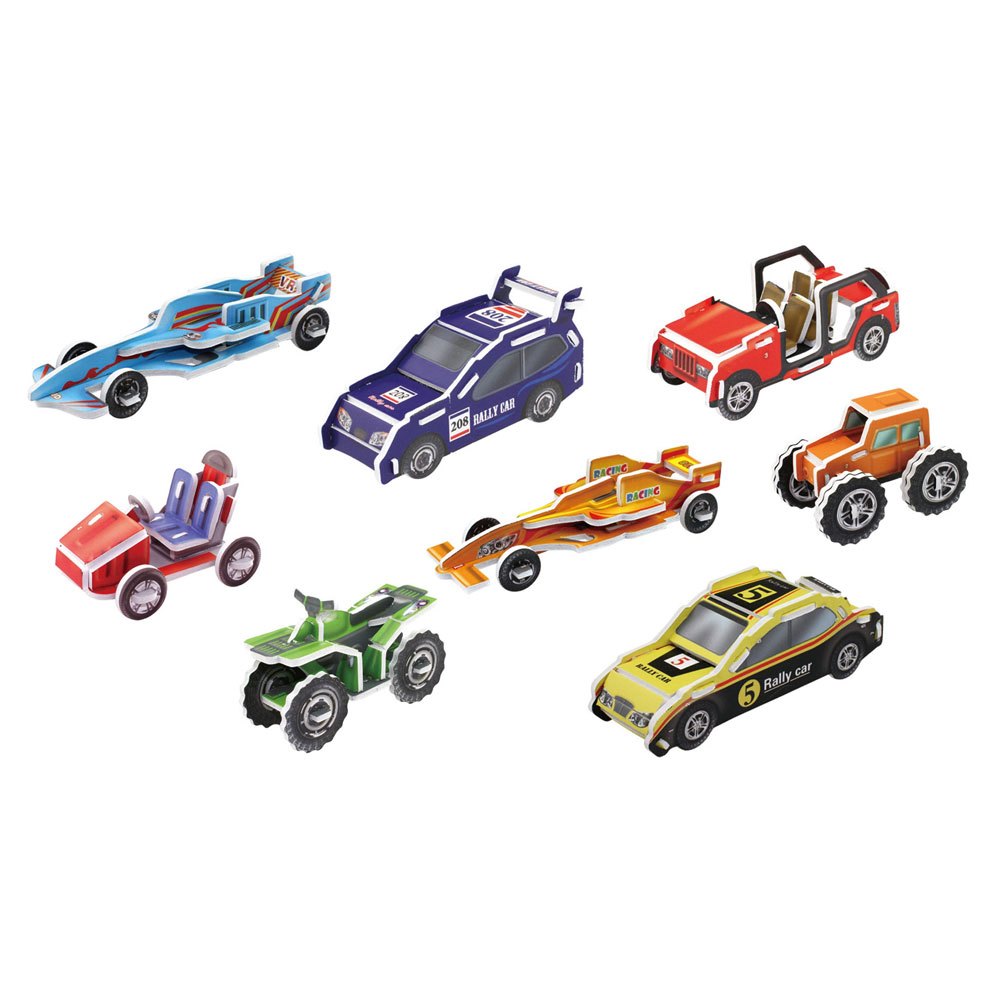 益智3D立體模型-激戰海陸空《四驅賽車》