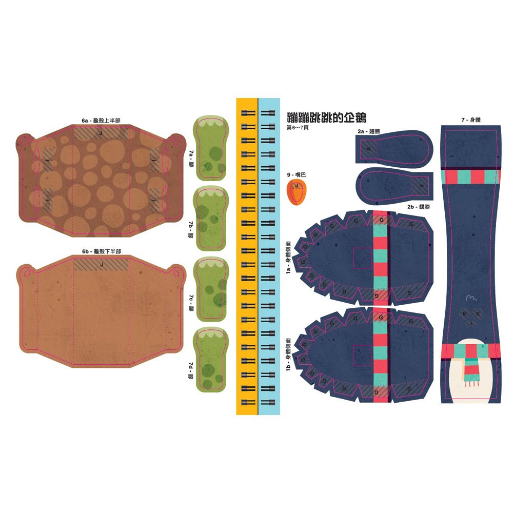 就愛玩STEAM：3D彈跳動物紙機關