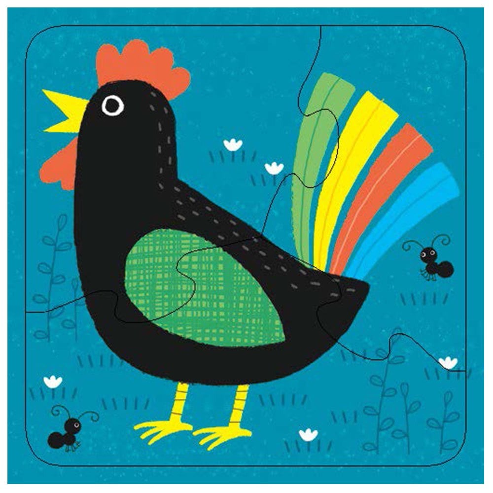 階梯拼圖:第一階可愛動物