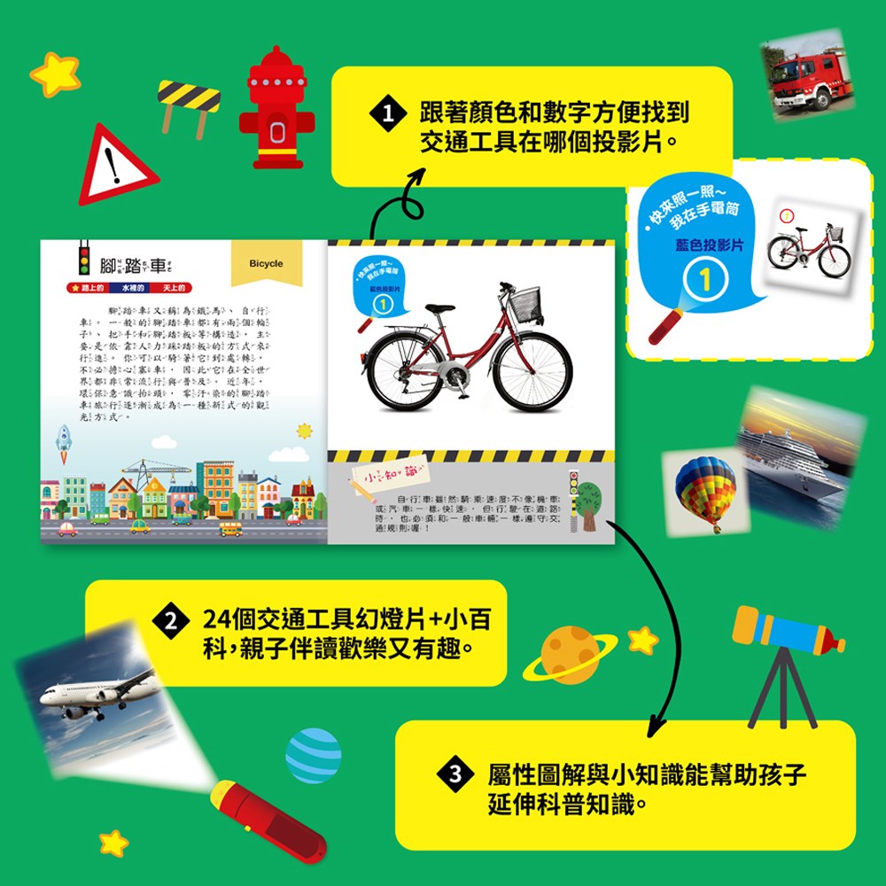 手電筒投影小百科-交通