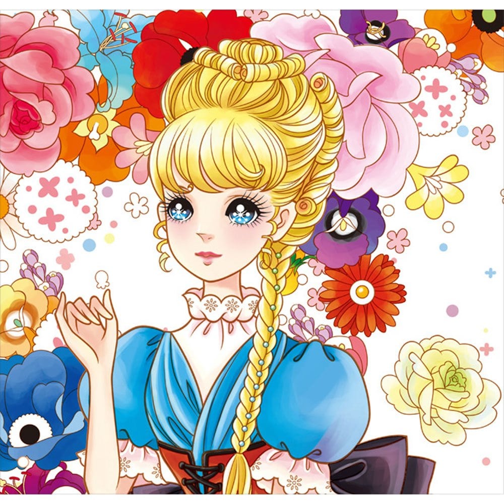 公主愛畫畫著色本-夢幻仙子