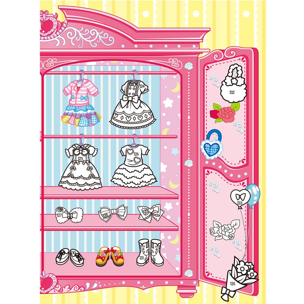 公主變裝秀《蒲公英公主》(貼紙裝扮遊戲書)