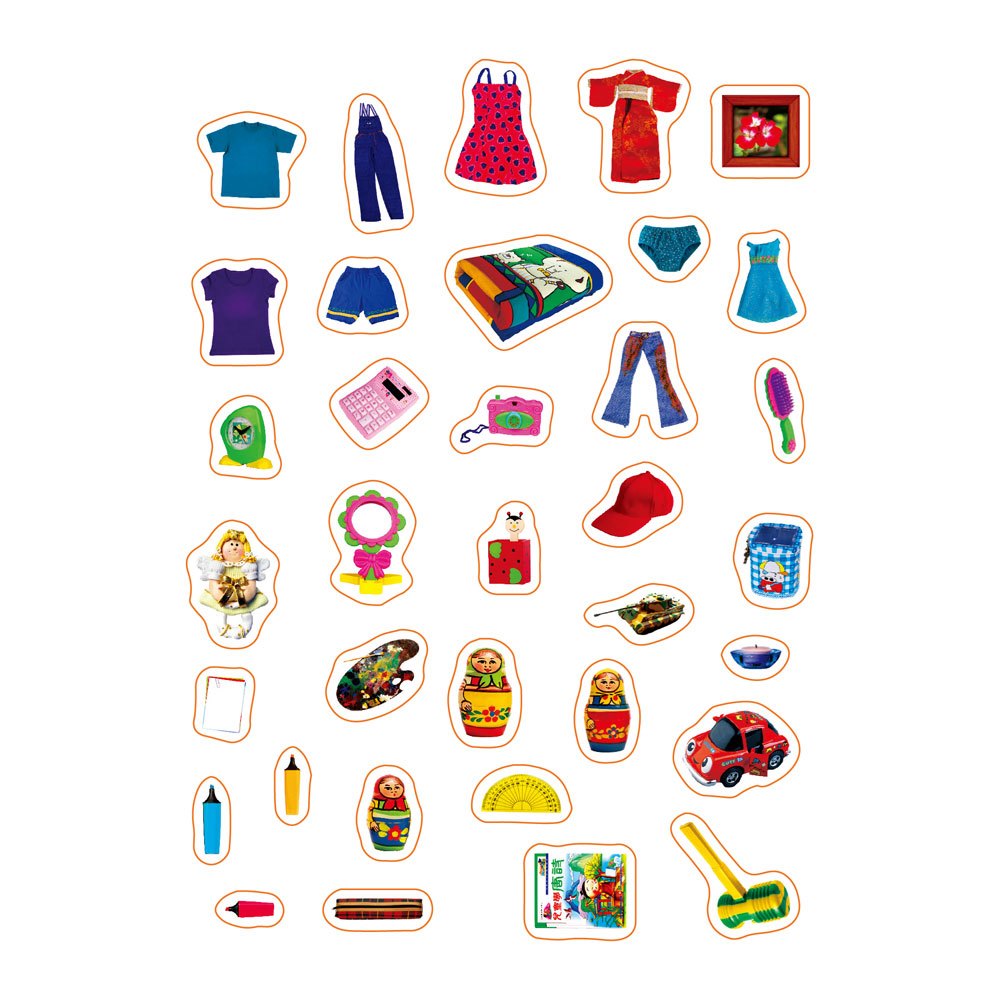 日常用品200mini貼紙書