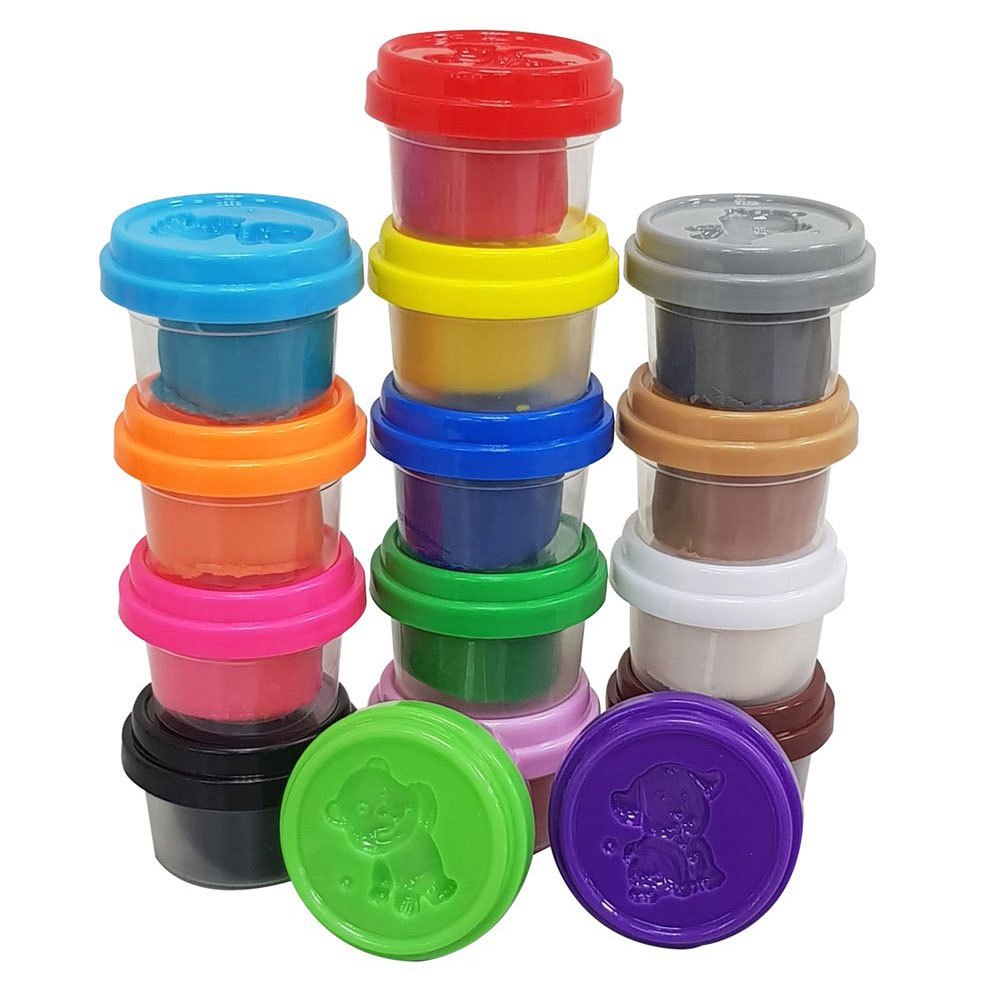 忍者兔安全小麥黏土:15色可愛動物澎派包