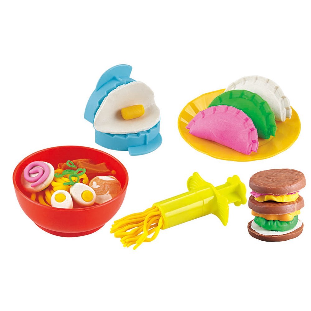 忍者兔手提盒小麥黏土:美味食物