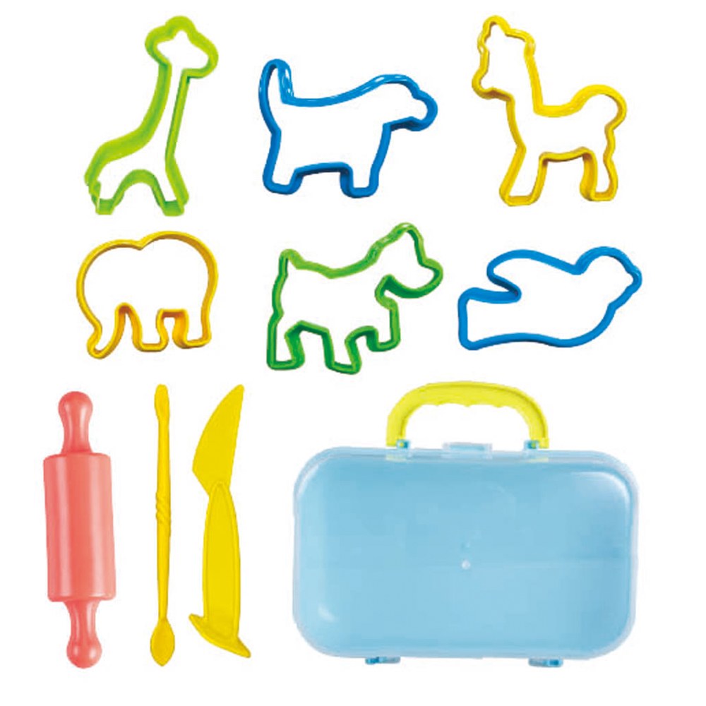 忍者兔手提盒小麥黏土:動物世界