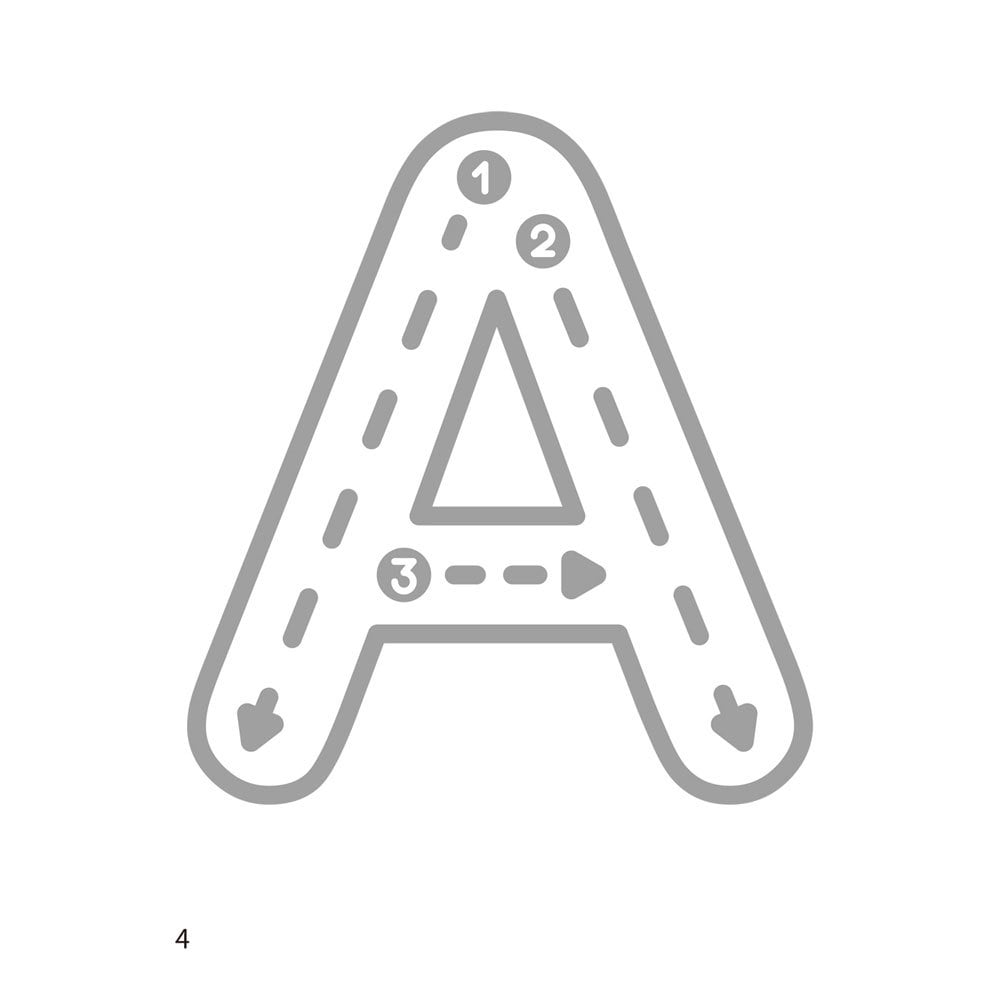 PiPi老師，我們來寫ABC：學齡前趣味ABC字母練習簿