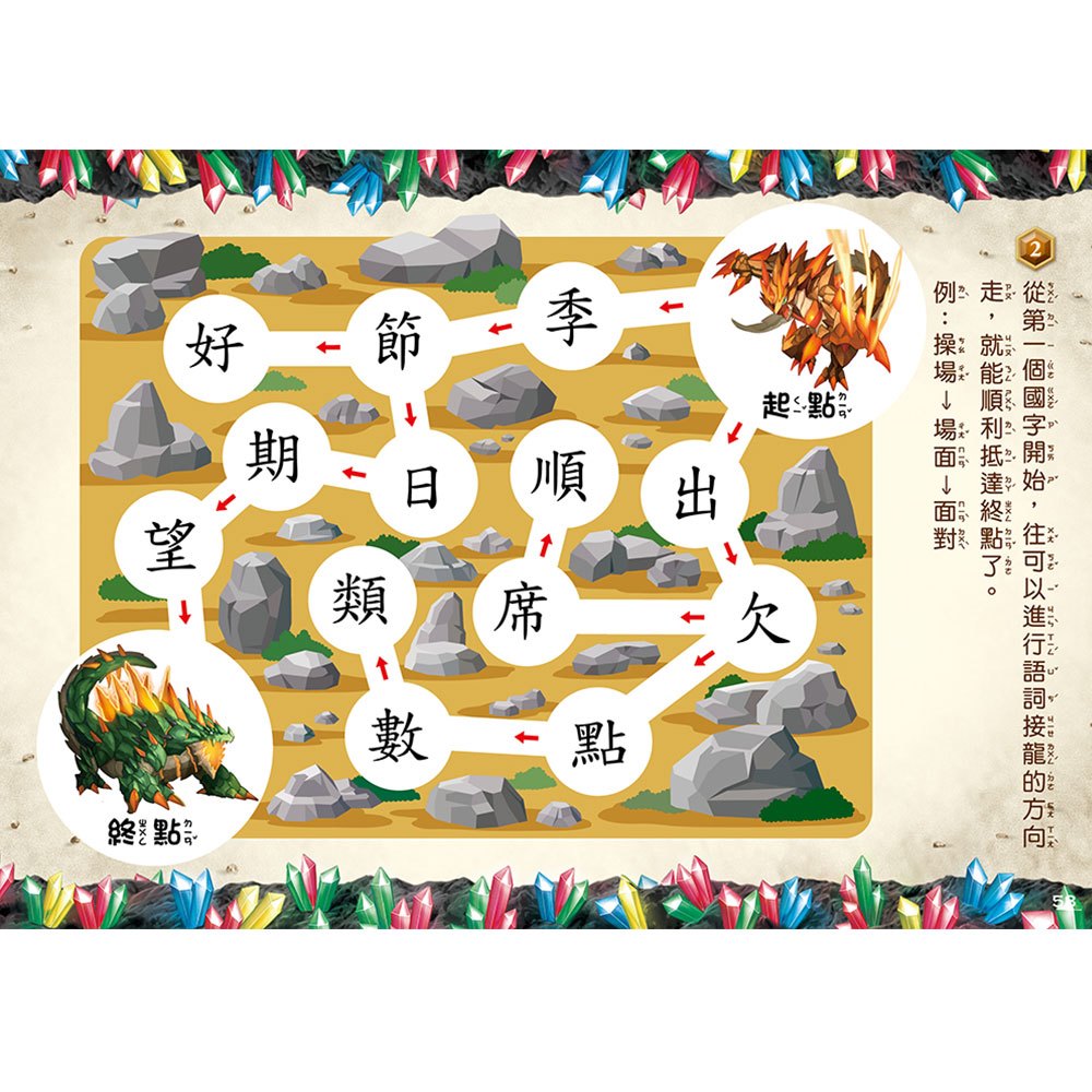 龍族戰鬥基礎挑戰練習【國字筆順1~4級、數學計算1~4級，共8冊】（附龍族學習科任袋、閃亮龍族召喚貼紙、超酷龍族角色墊板