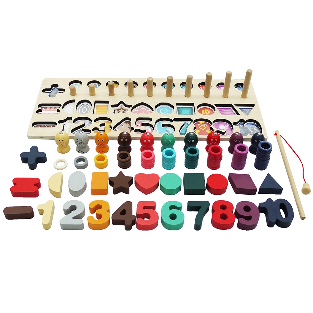 忍者兔數學5合1遊戲板