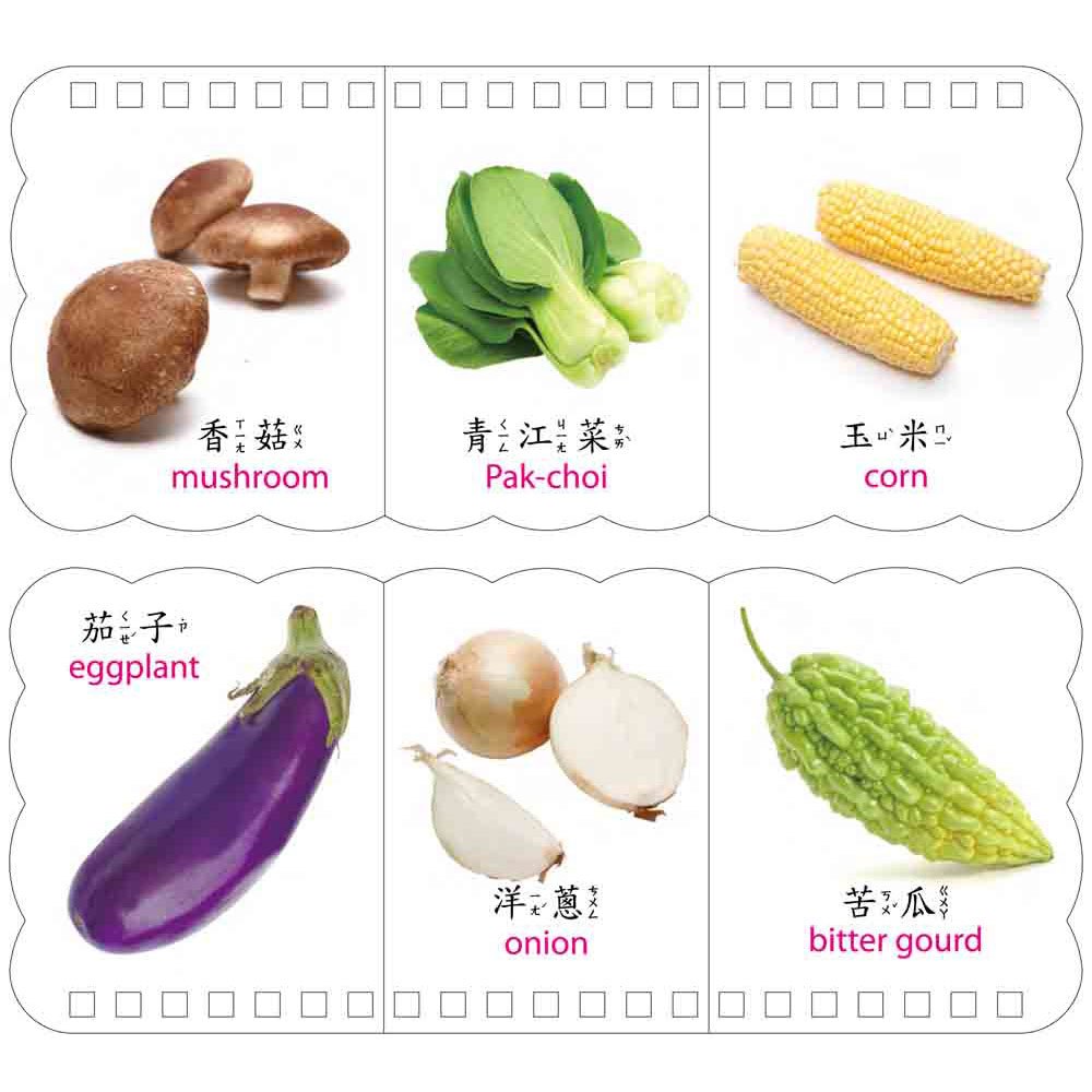 樂翻學習認知卡《蔬菜水果》