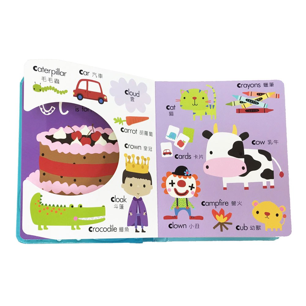 My awesome alphabet book【幼兒字母小字典】