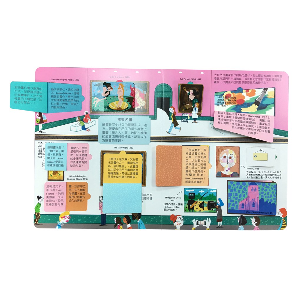 STEAM全知識博物館翻翻書【全套五冊】