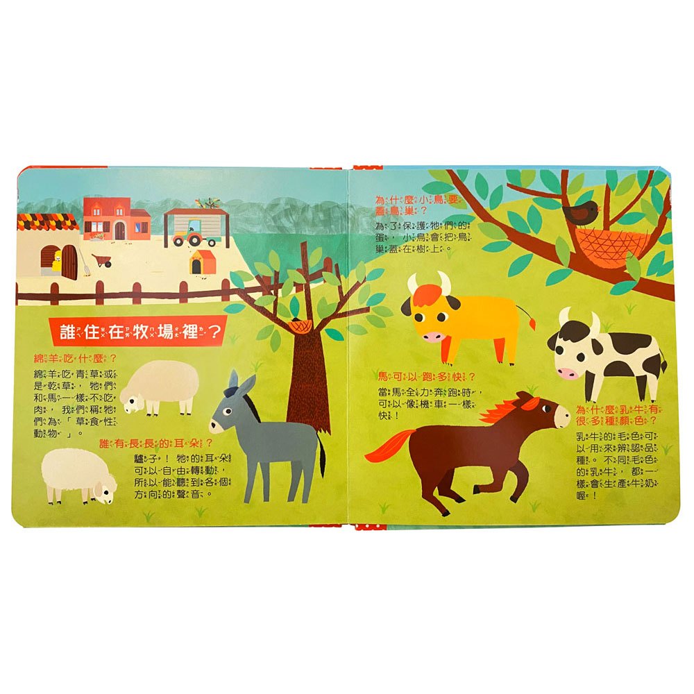 寶寶的第一個為什麼?:動物好朋友【遊戲翻翻書】