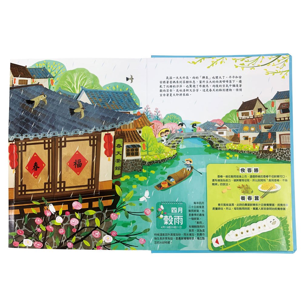 我們的二十四節氣【春耕】：立春、雨水、驚蟄、春分、清明、穀雨