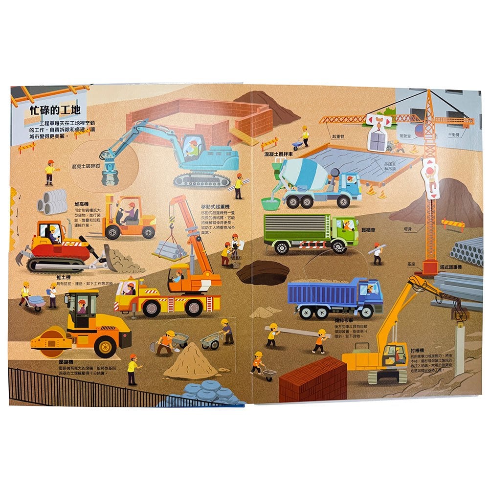 大知識大百科3D立體書：大交通