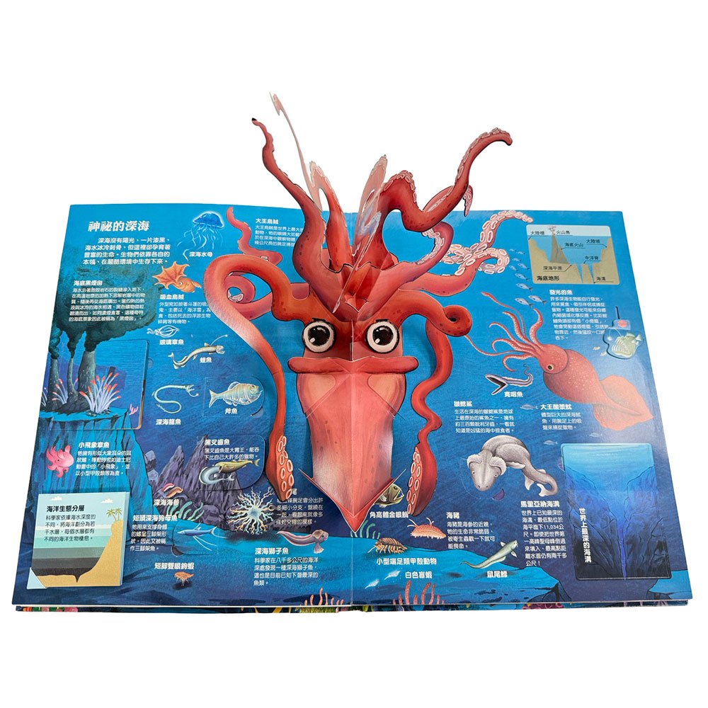 大知識大百科3D立體書：大海洋
