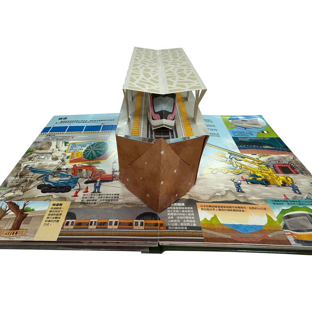 大知識大百科3D立體書：大地下