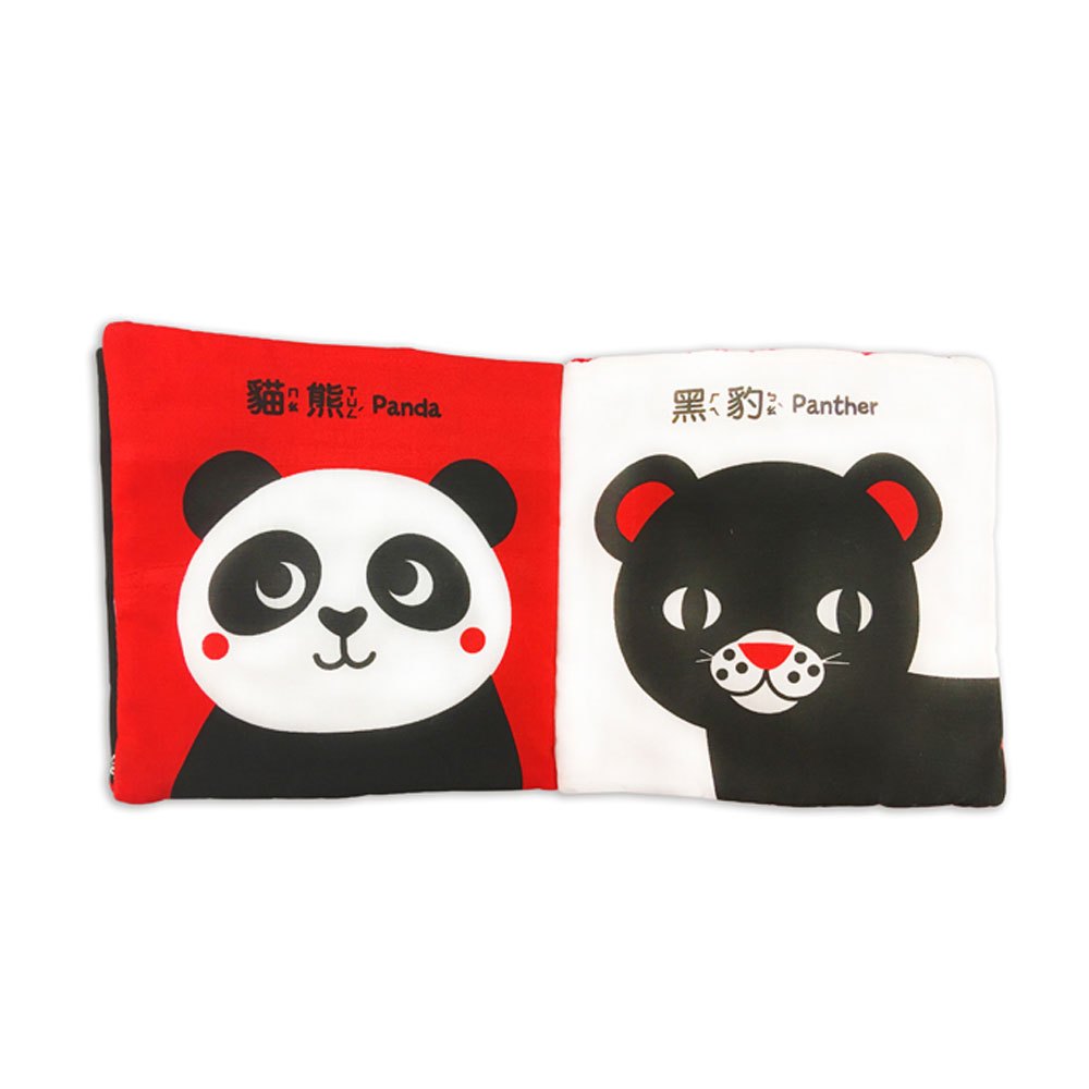 動物派對寶寶布書