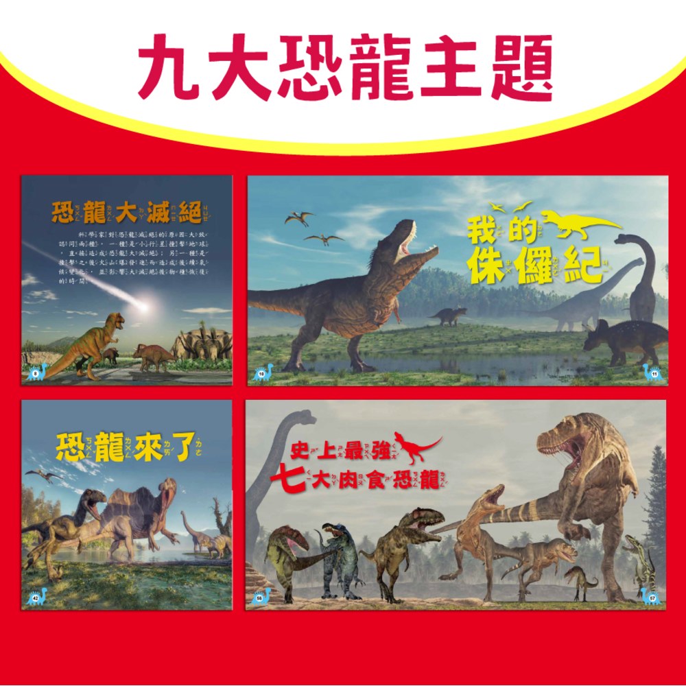 手電筒投影恐龍圖鑑百科