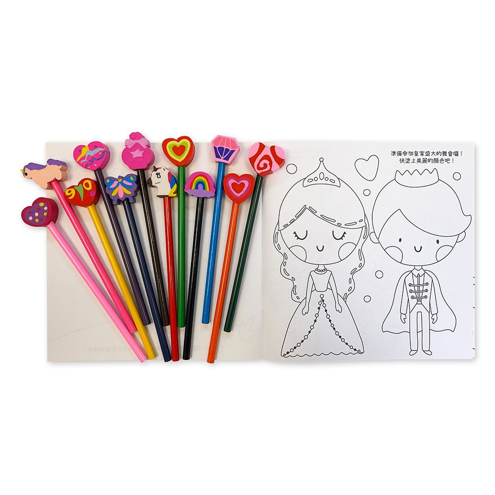 寶貝創意彩繪時光:夢幻公主