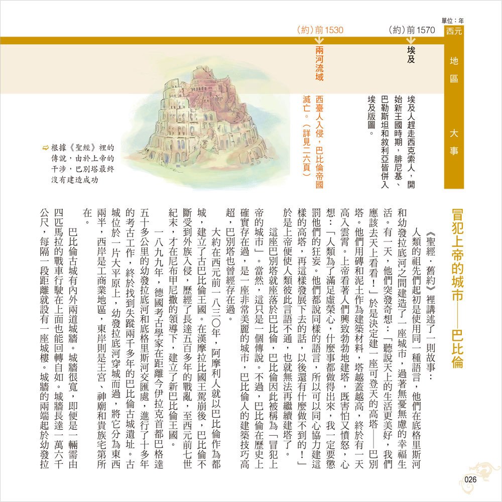 彩圖易讀版世界史年表
