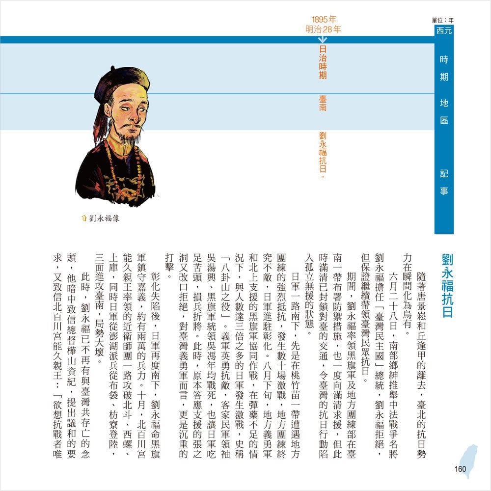彩圖易讀版臺灣史年表