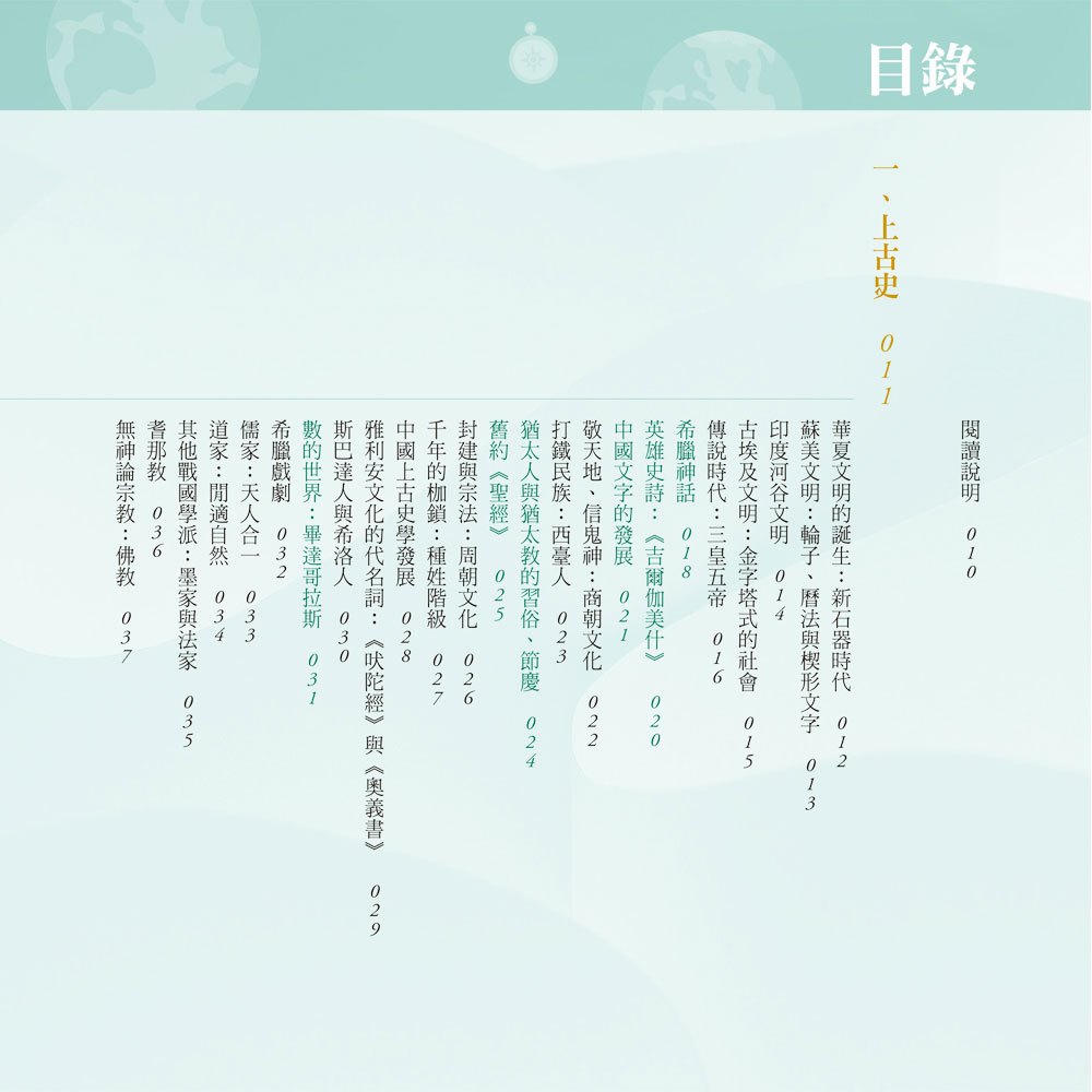彩圖易讀版世界文化史年表