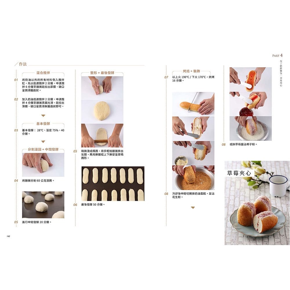 手作烘焙職人之路:丙級考試麵包類全集