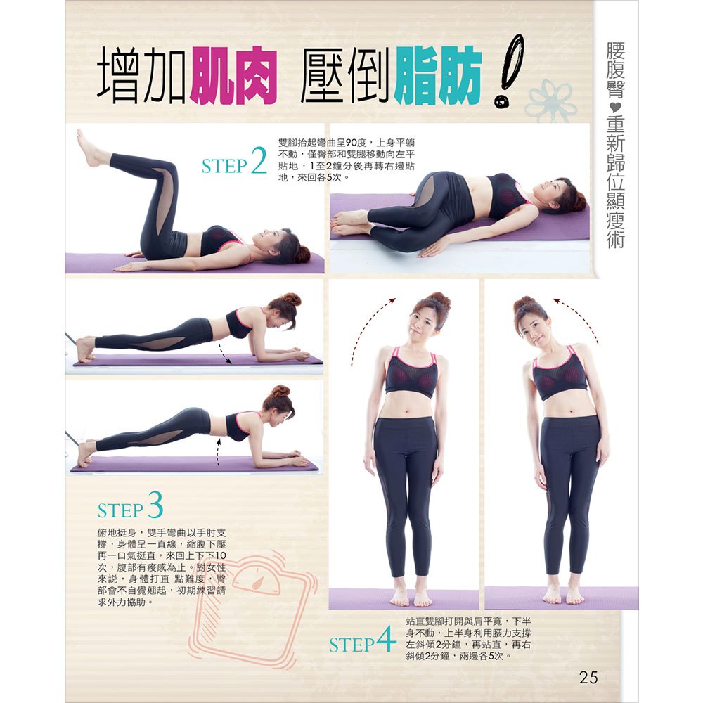 腰腹臀重新歸位顯瘦術(附贈品)