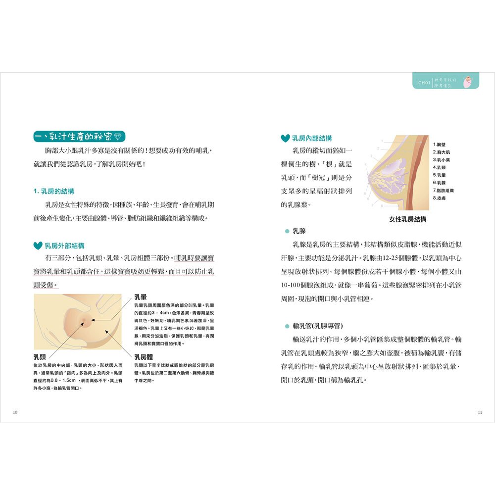 神奇有效的催乳按摩術