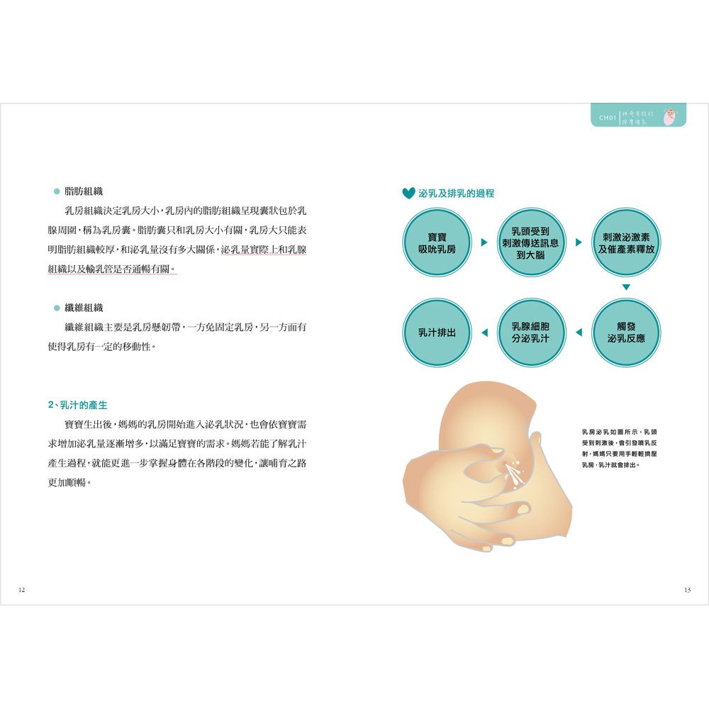 神奇有效的催乳按摩術