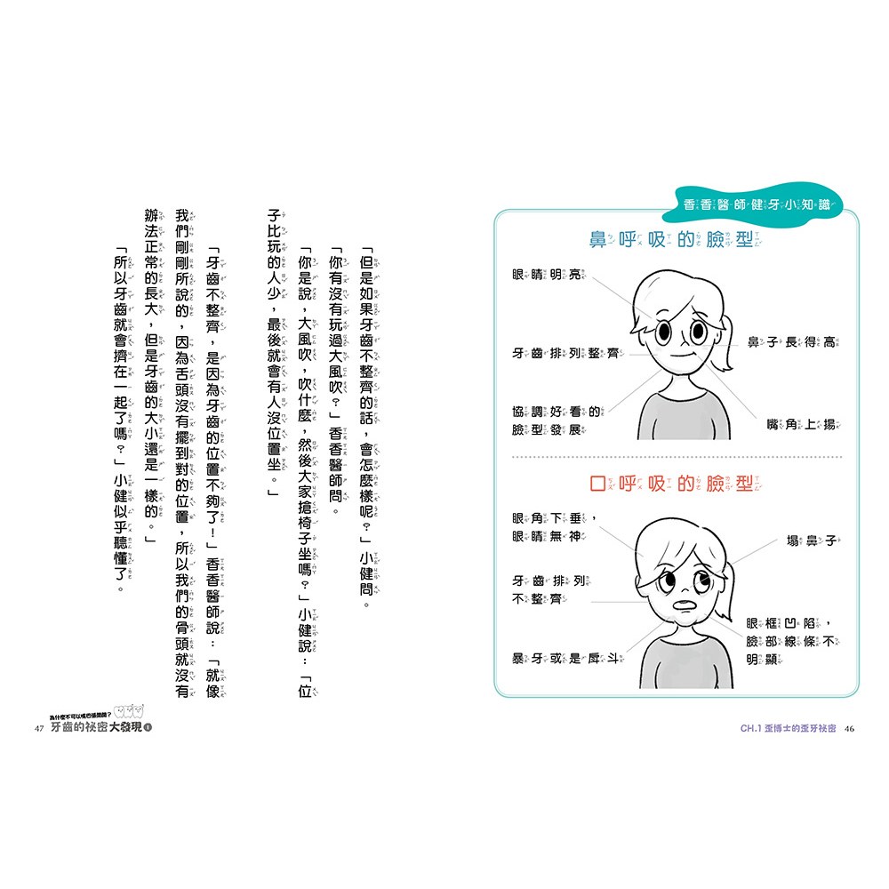 牙齒的祕密大發現1-為什麼不可以嘴巴張開開