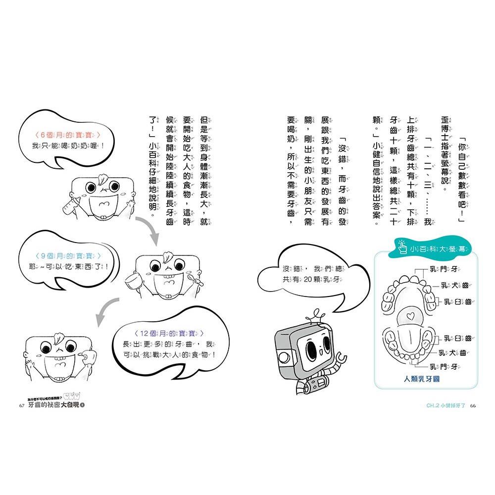 牙齒的祕密大發現1-為什麼不可以嘴巴張開開