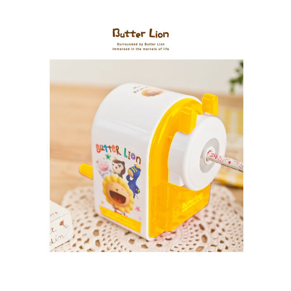 奶油獅削筆機 (黃) PS402