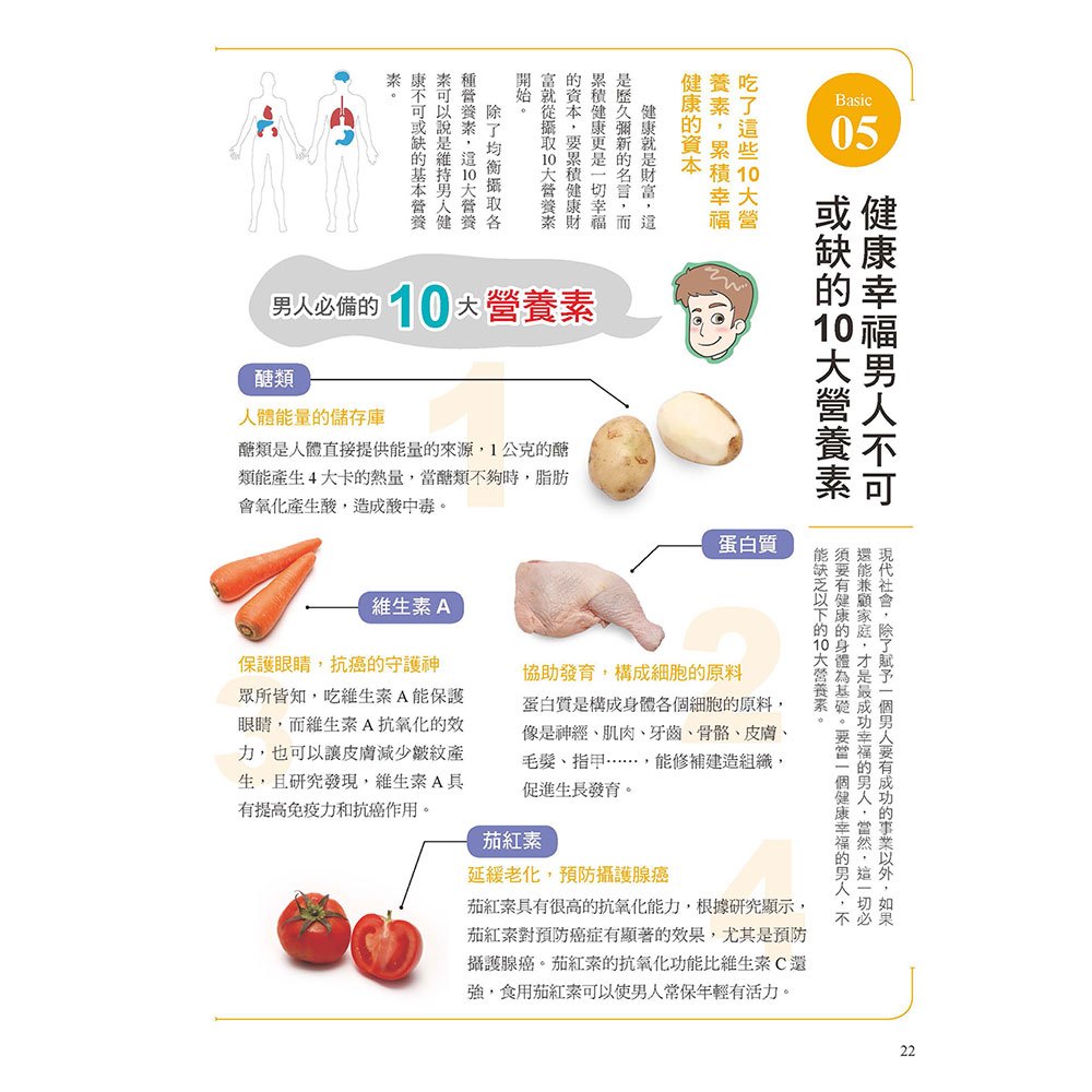 史上最強專屬男性營養學：預防三高症、長壽抗老、改善便祕、防癌保健，創造體內加倍驚人的營養力！