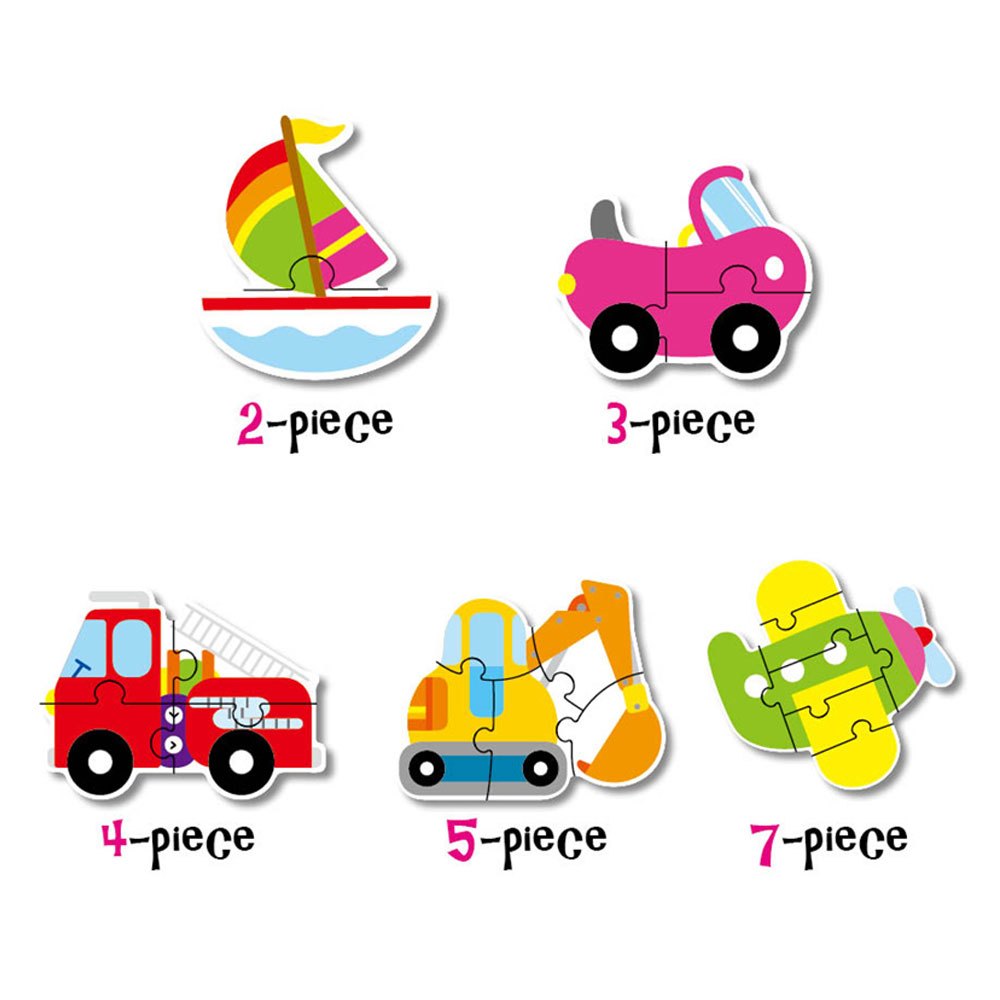 1~3歲Traffic Puzzle交通大拼圖